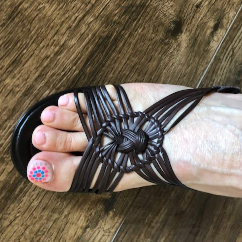 Audrey Brooke Brown Platform Sandal